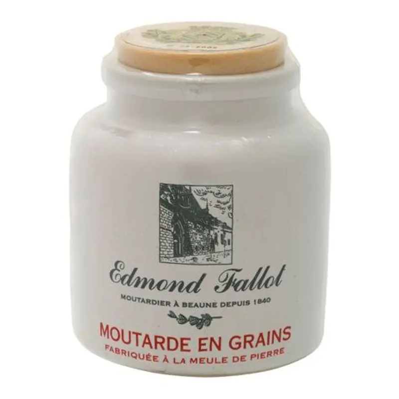Stoneground Mustard Seed Condiment – Rustic Whole-Grain Style, 250 G (#104392) 1