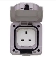 Storm-Resistant 1-Gang Outdoor Socket – Ip66 Sealed Enclosure 1