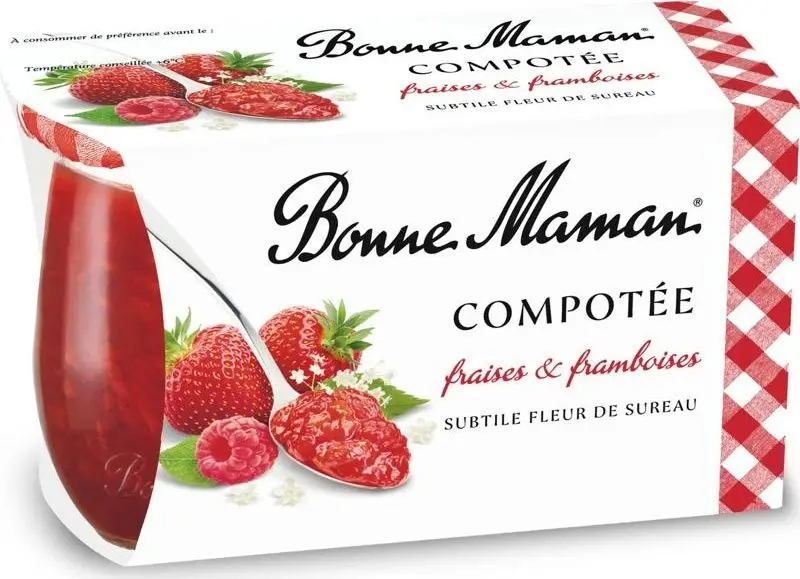 Strawberry & Raspberry Compote – 130G 1