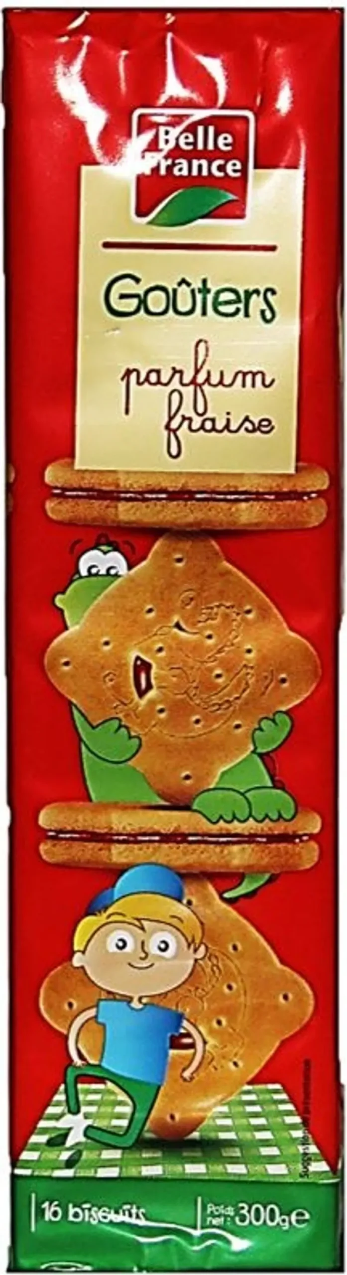 Strawberry Sandwich Cookies – 300G 1