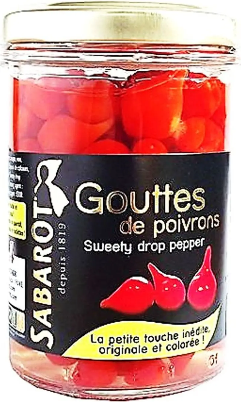 Sun-Ripened Red Drop Peppers – 190G Sweet & Tangy Whole Peppers 1