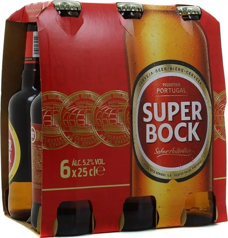 Super Bock Original Lager – 5.2% Abv, 25Cl Bottle 1