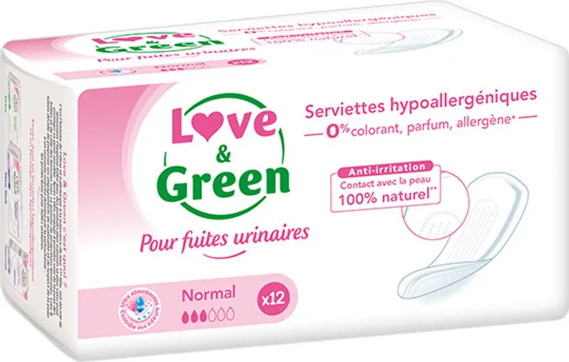 Sustainable Light Incontinence Pads – 12 Count (#124765) 1
