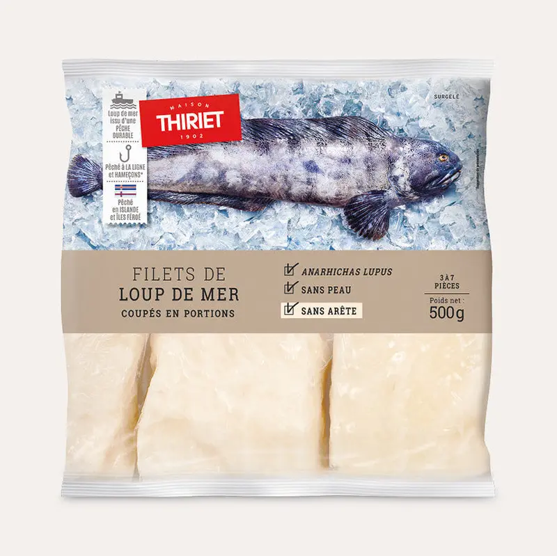 Sustainably Caught Seabass Fillets – 500G (3–7 Pieces), Premium Ocean Fish 1
