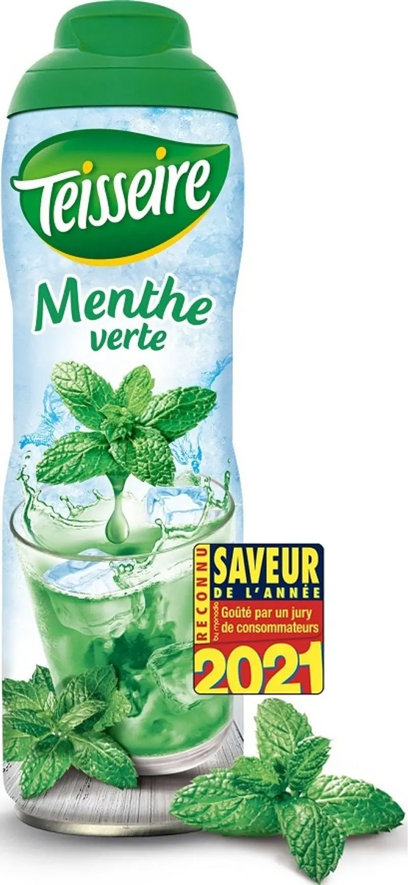 Teisseire Green Mint Cordial – Concentrated Flavor Syrup, 60 Cl (#127271) 1