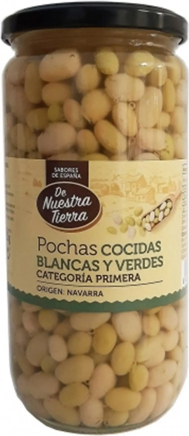 Traditional Cooked White And Green Beans – 660G 1
