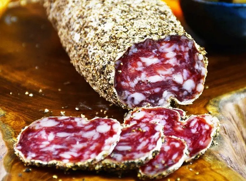 Traditional Dry Pepper Sausage – 250G, Artisanal Cure (#107570) 1