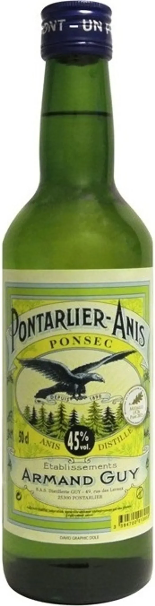 Traditional Pontarlier Anise Liqueur – 50Cl (#124460) 1