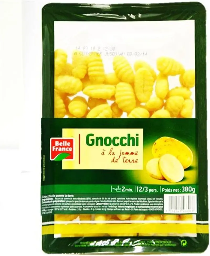 Traditional Potato Gnocchi – Fresh Pasta, 380G 1