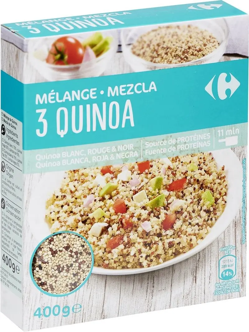 Tricolor Quinoa Blend – 400G Vibrant, Nutty-Tasting Mix (#117607) 1