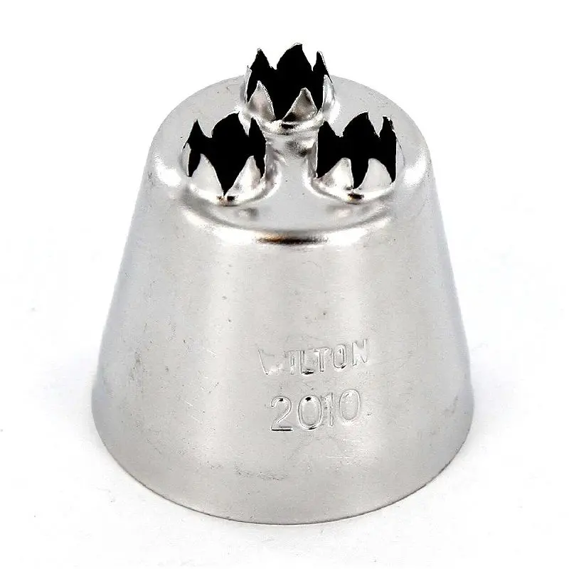 Triple-Star Piping Tip – Textured Star Pattern, Model 402T2010 (#20029) 1