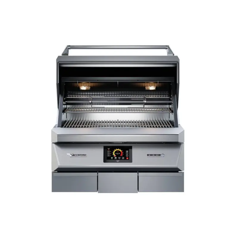 Twin Eagles 36-Inch Built-In Wi-Fi-Enabled Pellet Grill And Smoker 1
