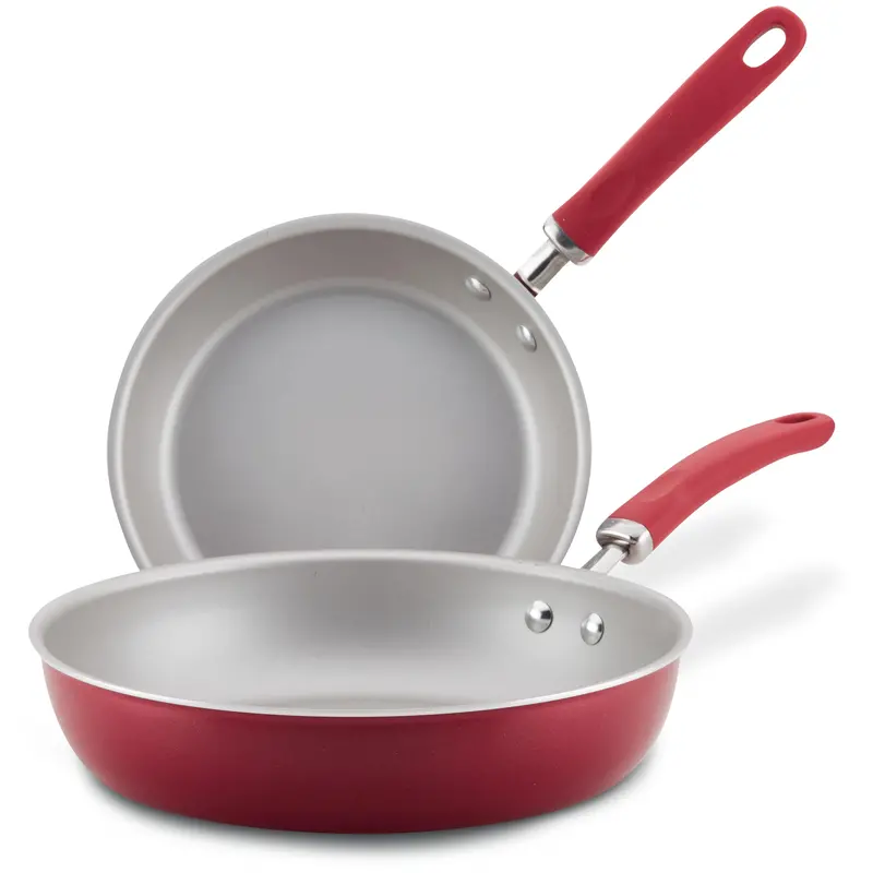 Twin Nonstick Induction Frying Pans – 9.5-Inch And 11.75-Inch 1