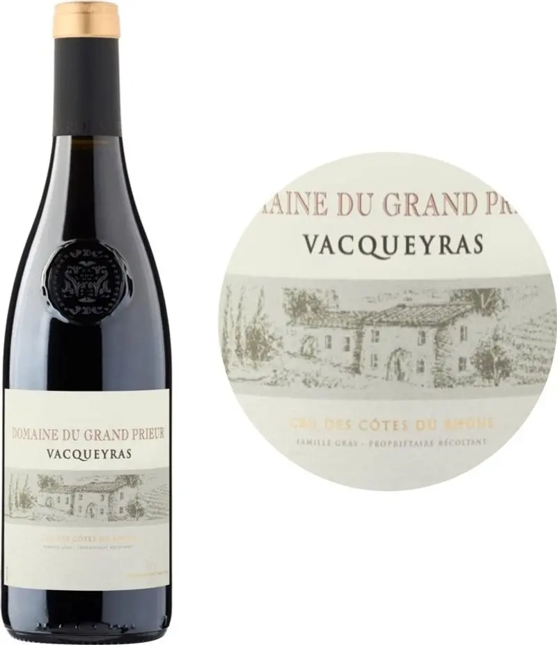 Vacqueyras Red Wine Aop – 2023 Vintage, 75Cl 1