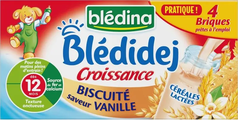 Vanilla Biscuit Infant Cereal – Stage 3 (From 12 Months), 50Ml Pouch (#118364) 1