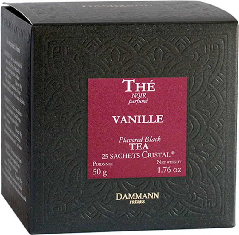 Vanilla-Infused Black Tea – Aromatic Herbal Blend, 25 Count 1