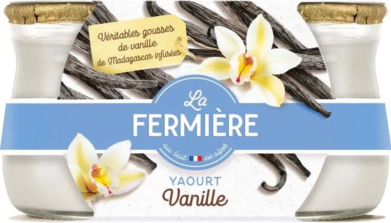 Vanilla Yogurt Cup – 140G 1