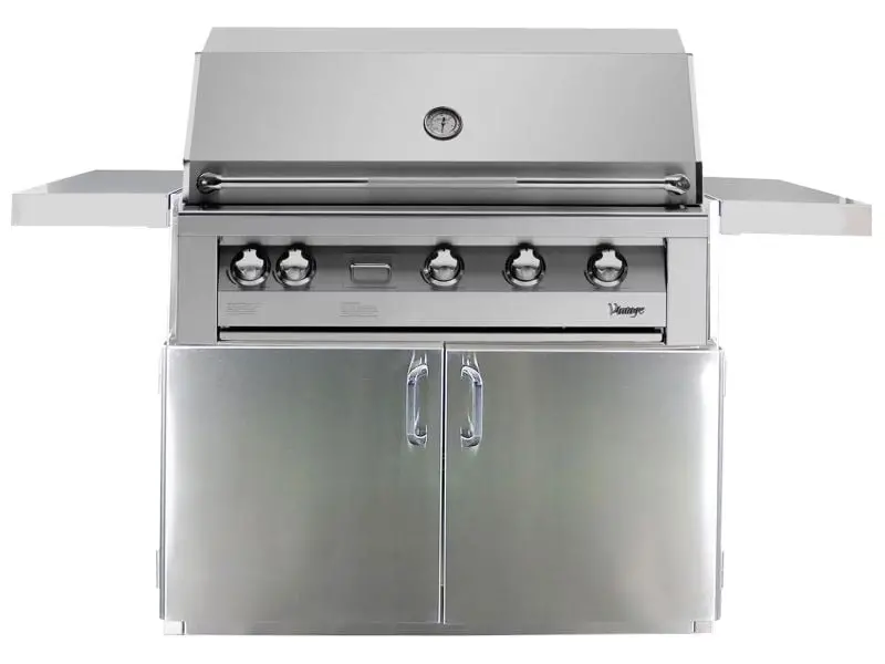 Vintage Grills 42-Inch Freestanding Gas Grill With Infrared Rotisserie, Smoker Burner & Sear Zone 1