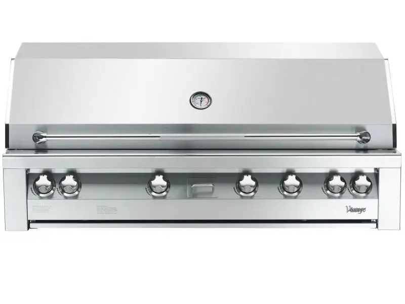 Vintage Grills 56-Inch Built-In Gas Grill With Infrared Rotisserie, Smoker Burner & Sear Zone 1