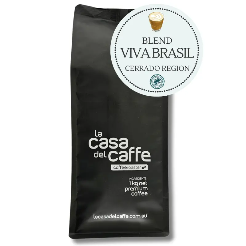 Viva Brasil Medium-Roast Whole Bean Coffee Blend 1