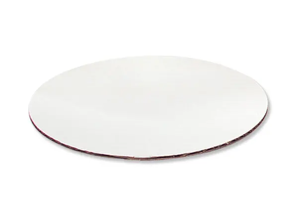 Whalen White Wrap Cake Pad – Decorative, Food-Safe Base 1