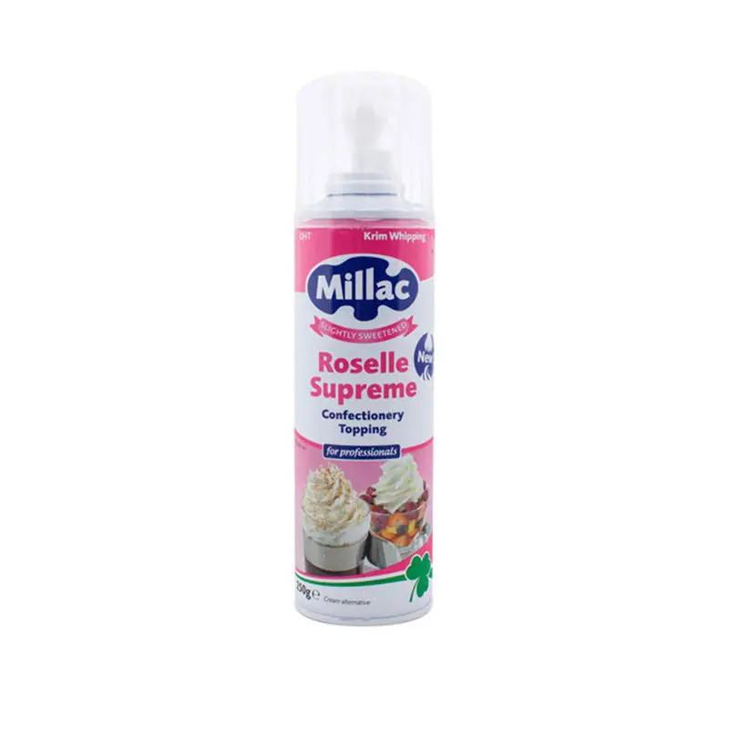 Whipped Cream Aerosol – 250 G Ready-To-Use Dessert Topper (#101202) 1