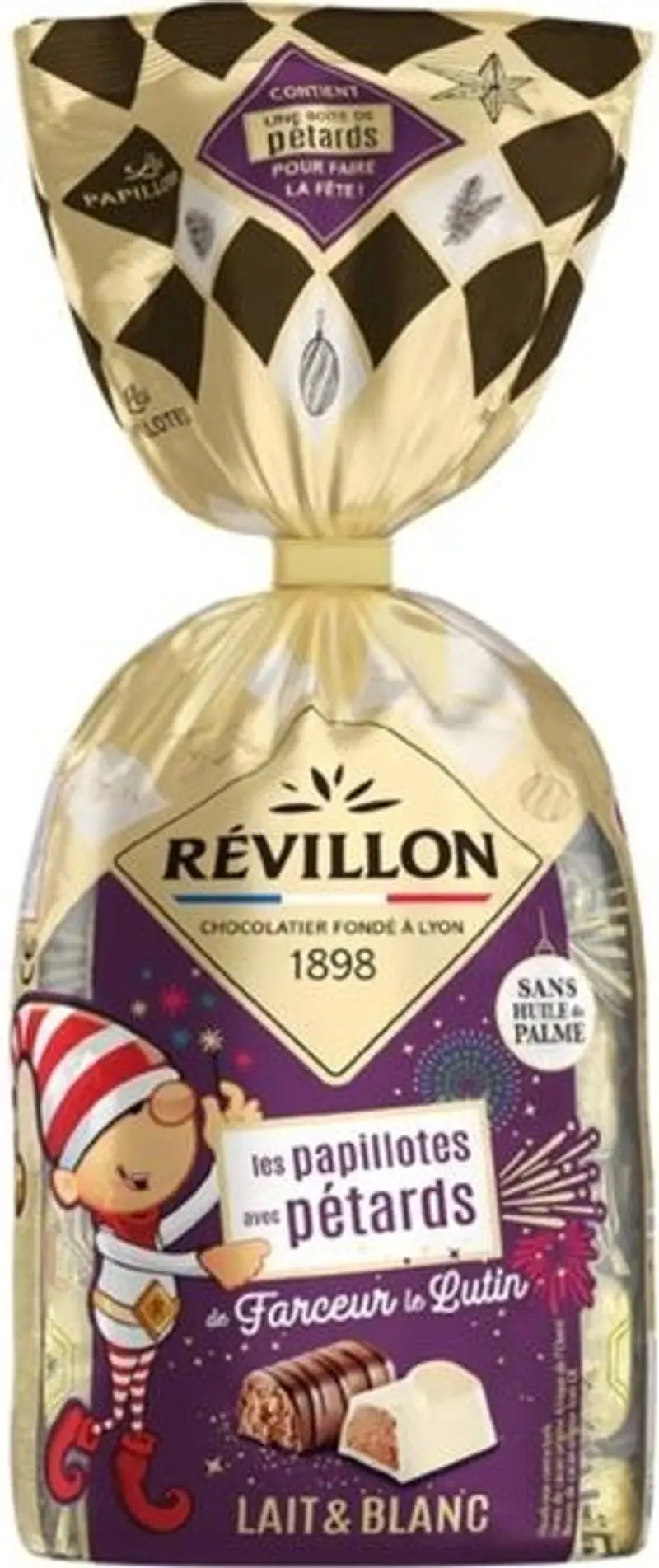 White Milk Chocolate Papillotes – 300G Bag 1