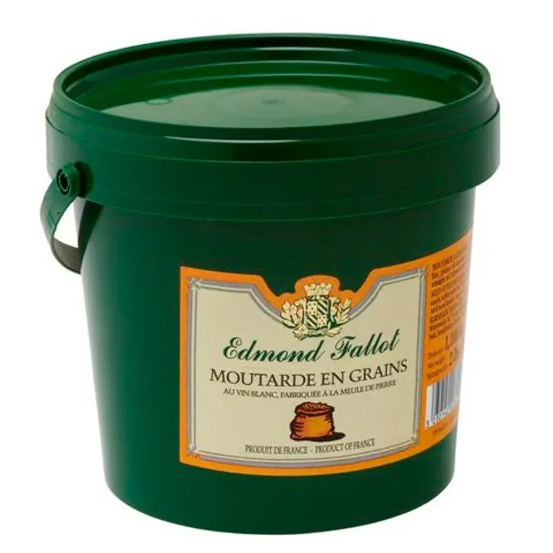 Whole Grain Mustard – 1.1Kg Robust Seed-Forward Style 1