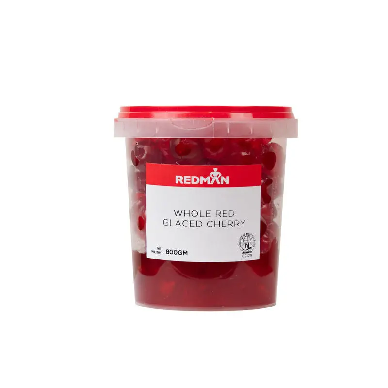 Whole Red Glacé Cherries – 800G Candied Fruit For Baking & Cocktails (#61601) 1