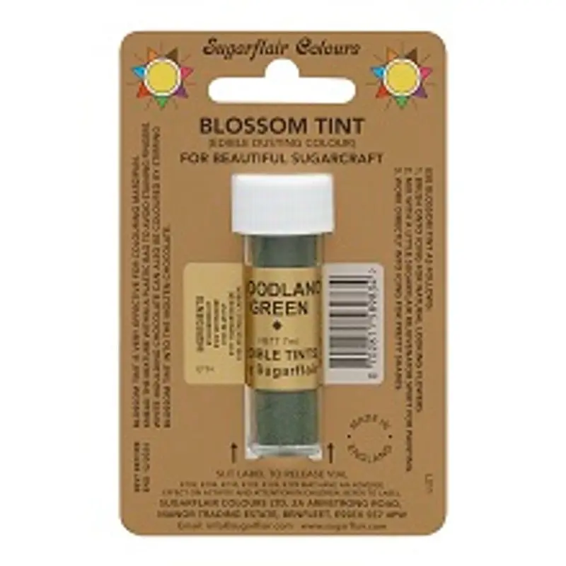 Woodland Green Dusting Powder – Edible Tint For Decorating, 7Ml (#57538) 1