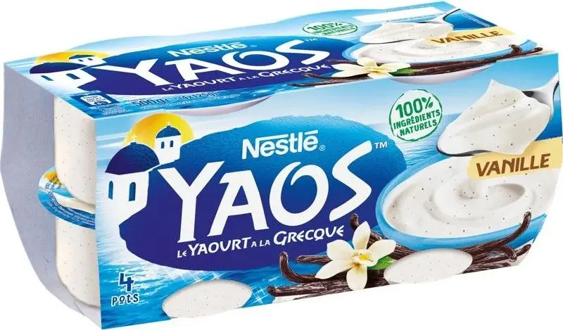 Yaos Vanilla Greek-Style Yogurt – 125G 1