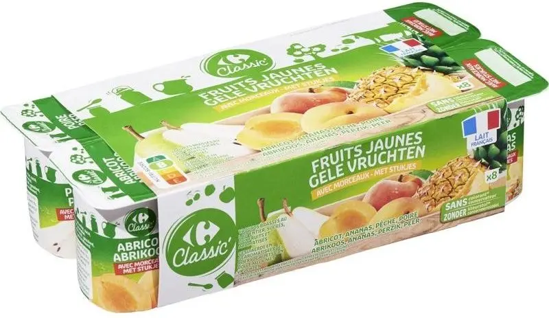 Yellow Fruit Yogurt, 125G – Sunny Blend Of Peach, Apricot & Mango 1