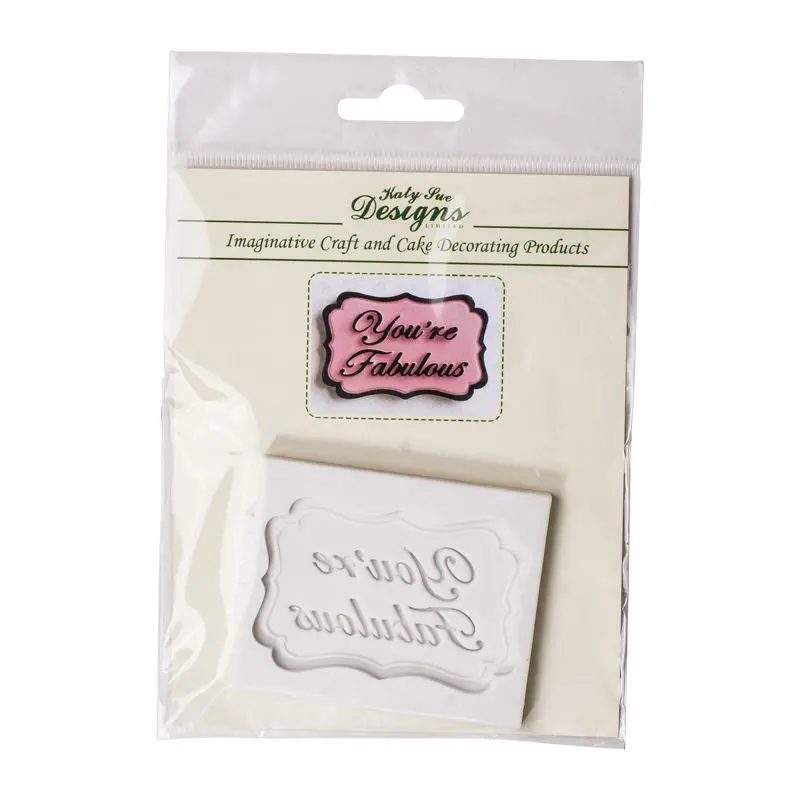 You'Re Fabulous Sentiment Silicone Mold – Elegant Cake Topper Design (Cp0007) 1