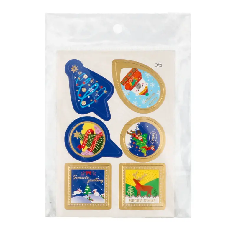 Yuletide Decor Card Pack – 6-Piece Themed Set 1