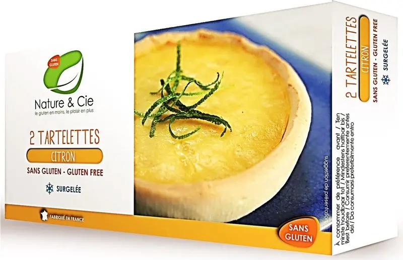 Zesty Lemon Tartlets – 220G Freshly Baked Box 1