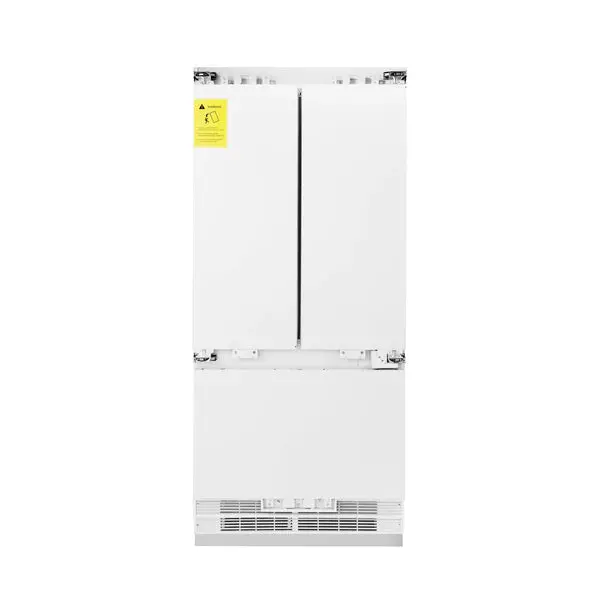 Zline 36" Panel-Ready French Door Refrigerator With Internal Ice & Water Dispenser 1