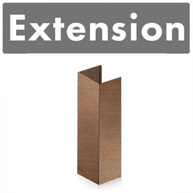 Zline 61-Inch Extended Chimney And Crown Assembly In Premium Finish (8Kbh-E) 1