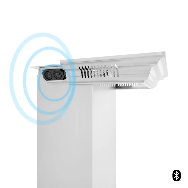 Zline Cm6 Bluetooth Crown Molding – Stainless Steel With Built-In Wireless Audio 1