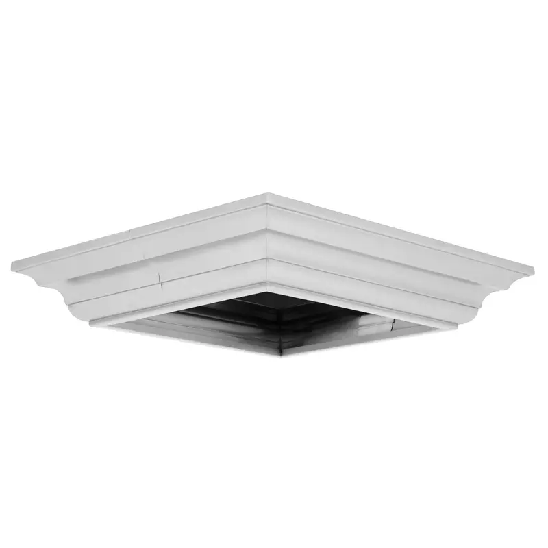 Zline Cm6-Gl9I Profile 6 Crown Molding Designed For Gl9I Island Range Hoods 1